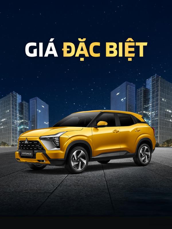 Giá bán đặc biệt cho khách hàng khi mua xe và đặt cọc xe Mitsubishi Xforce từ tháng 3/2024